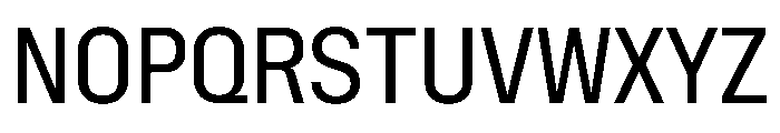 NaNMetrifyACnd Reg Font UPPERCASE