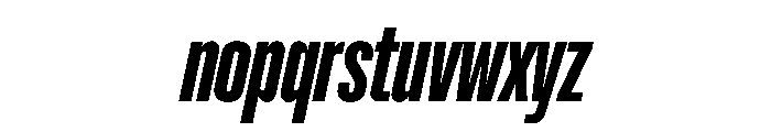 NaNMetrifyACompressed ExBldIt Font LOWERCASE