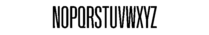 NaNMetrifyACompressed Light Font UPPERCASE