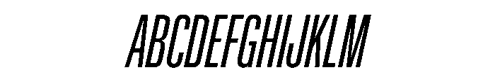 NaNMetrifyACompressed LightIt Font UPPERCASE