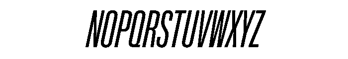 NaNMetrifyACompressed LightIt Font UPPERCASE