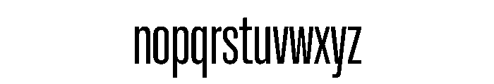 NaNMetrifyACompressed Light Font LOWERCASE