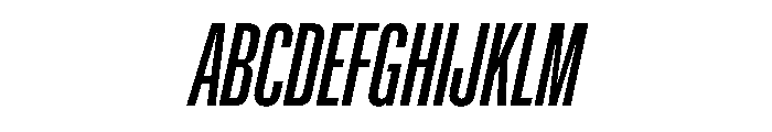 NaNMetrifyACompressed MedIt Font UPPERCASE