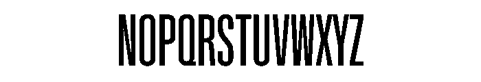 NaNMetrifyACompressed Reg Font UPPERCASE