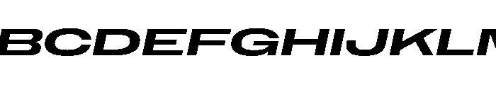NaNMetrifyAGigawide BldIt Font UPPERCASE