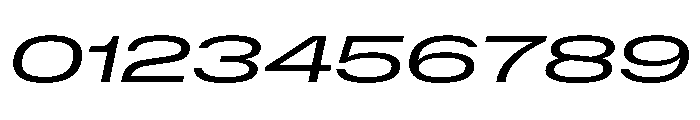NaNMetrifyAGigawide Italic Font OTHER CHARS