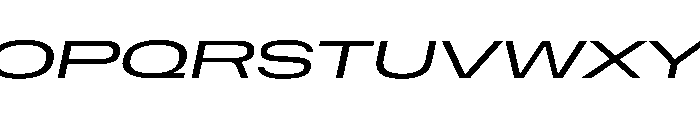 NaNMetrifyAGigawide Italic Font UPPERCASE