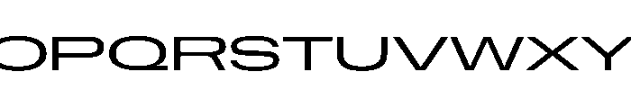 NaNMetrifyAGigawide Reg Font UPPERCASE