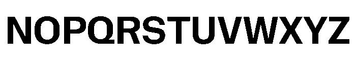 NaNMetrifyANarrow Bld Font UPPERCASE