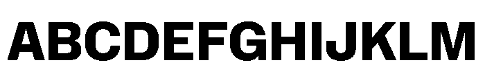 NaNMetrifyANarrow ExBld Font UPPERCASE