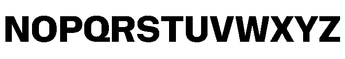 NaNMetrifyANarrow ExBld Font UPPERCASE