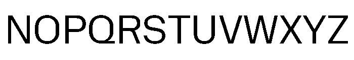 NaNMetrifyANarrow Light Font UPPERCASE
