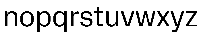 NaNMetrifyANarrow Light Font LOWERCASE