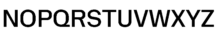 NaNMetrifyANarrow Med Font UPPERCASE