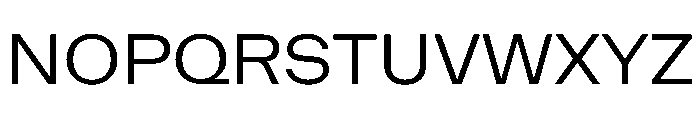 NaNMetrifyAStd Light Font UPPERCASE