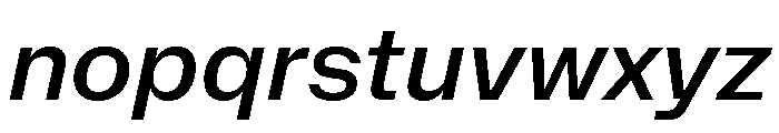 NaNMetrifyAStd MedIt Font LOWERCASE