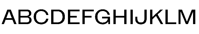 NaNMetrifyAStd Reg Font UPPERCASE