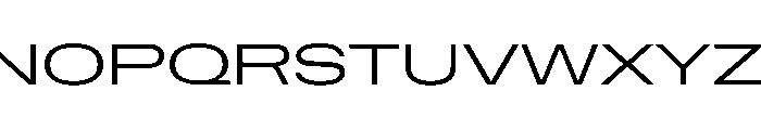 NaNMetrifyAUltrawide Light Font UPPERCASE
