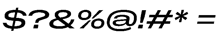 NaNMetrifyAUltrawide MedIt Font OTHER CHARS