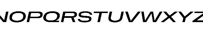 NaNMetrifyAUltrawide MedIt Font UPPERCASE