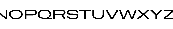 NaNMetrifyAUltrawide Reg Font UPPERCASE