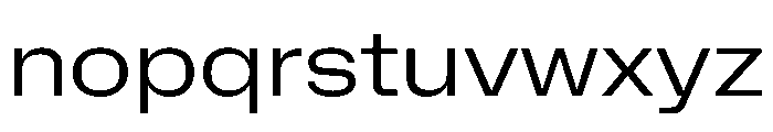 NaNMetrifyAWide Light Font LOWERCASE