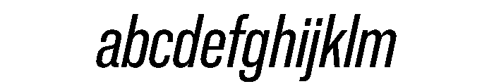 NaNMetrifyAXCnd Italic FONT