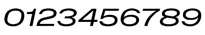 NaNMetrifyAXWide Italic Font OTHER CHARS