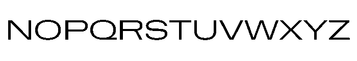 NaNMetrifyAXWide Light Font UPPERCASE