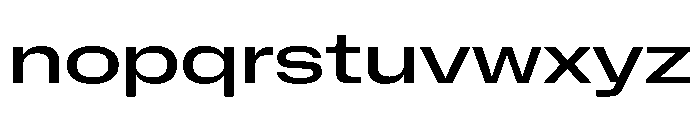 NaNMetrifyAXWide Med Font LOWERCASE