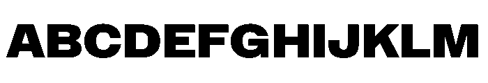 NaNMetrifyArAStd Blck Font UPPERCASE
