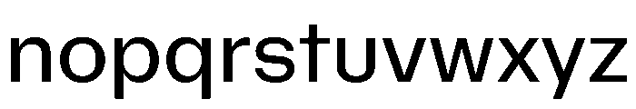 NaNMetrifyArCStd Reg Font LOWERCASE