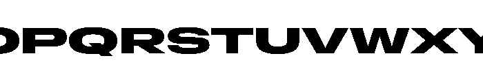 NaNMetrifyBGigawide ExBld Font UPPERCASE