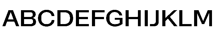 NaNMetrifyBStd Med Font UPPERCASE