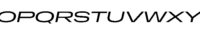 NaNMetrifyCGigawide Italic Font UPPERCASE