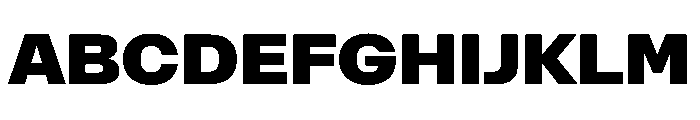 NaNMetrifyCStd Blck Font UPPERCASE