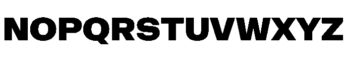 NaNMetrifyCStd Blck Font UPPERCASE