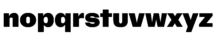 NaNMetrifyCStd Blck Font LOWERCASE