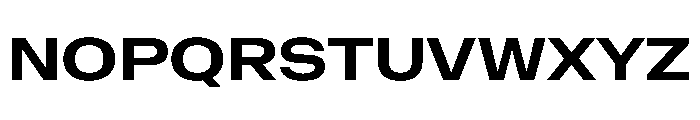 NaNMetrifyCWide Bld Font UPPERCASE