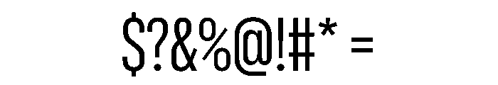 NaNMetrifyCXCnd Light Font OTHER CHARS