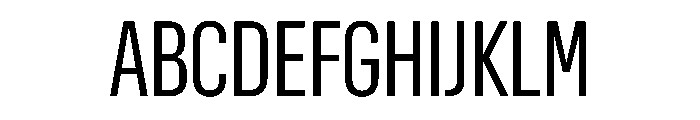 NaNMetrifyCXCnd Light Font UPPERCASE