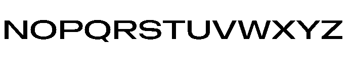 NaNMetrifyCXWide Med Font UPPERCASE