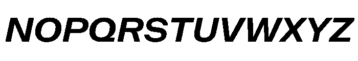 NaNMetrifyCyrAStd BldIt Font UPPERCASE