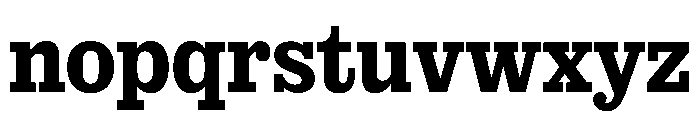 NaNRageBeauCnd Bd Font LOWERCASE