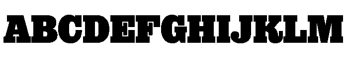 NaNRageBeauCnd Blk Font UPPERCASE