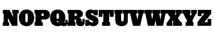 NaNRageBeauCnd Blk Font UPPERCASE