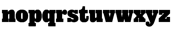 NaNRageBeauCnd Blk Font LOWERCASE