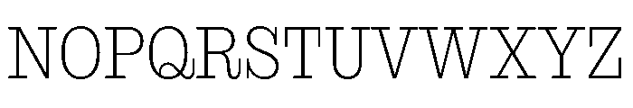 NaNRageBeauCnd XLt Font UPPERCASE