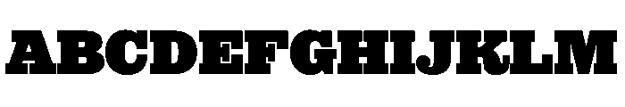 NaNRageBeauNr Blk Font UPPERCASE