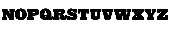 NaNRageBeauNr Blk Font UPPERCASE